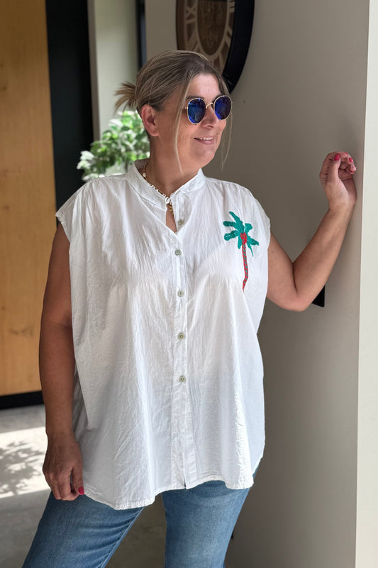 Chemise Pimpa Blanc