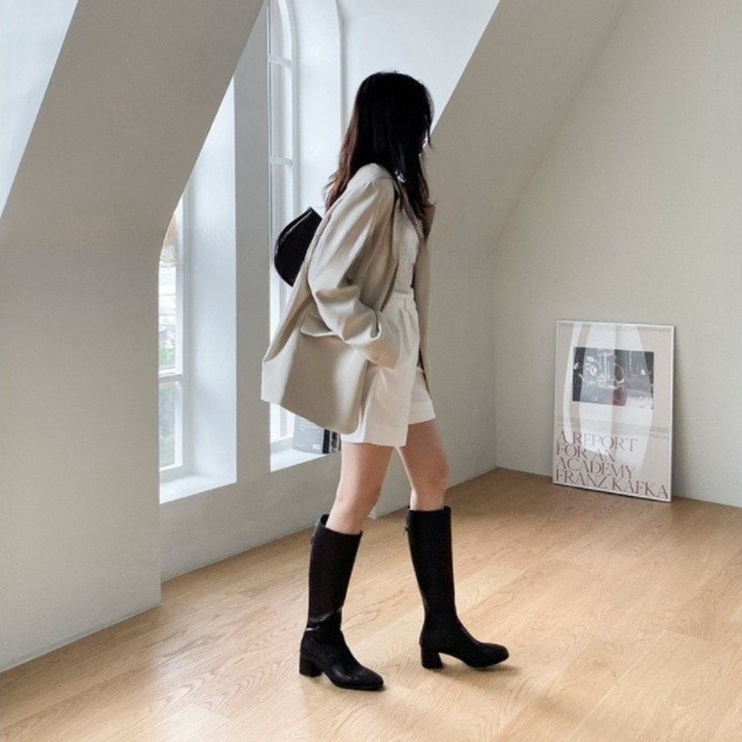 MYA - BOTTES FEMME TAILLE HAUTE GENOU