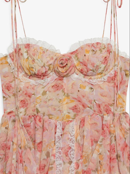 Mini-robe asymétrique Elea