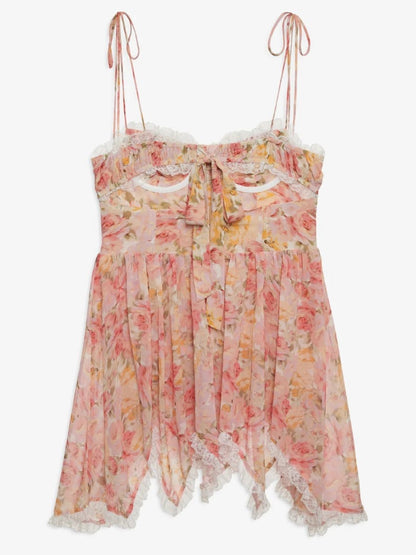Mini-robe asymétrique Elea