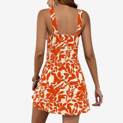 Lucetta™ Robe Feuille Mini & Chic