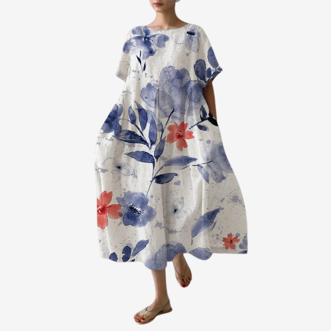Liora™ Robe Ample Fleurie