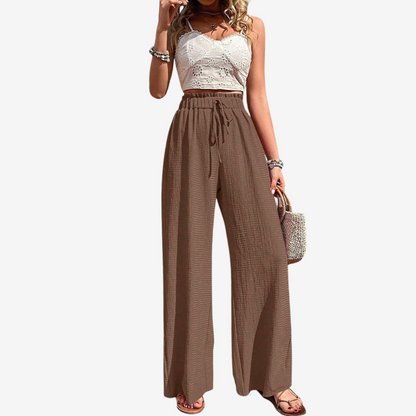 Solène™ Pantalon Palazzo