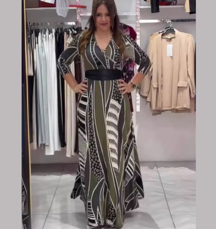 Robe Vintage Élégante pour Femme