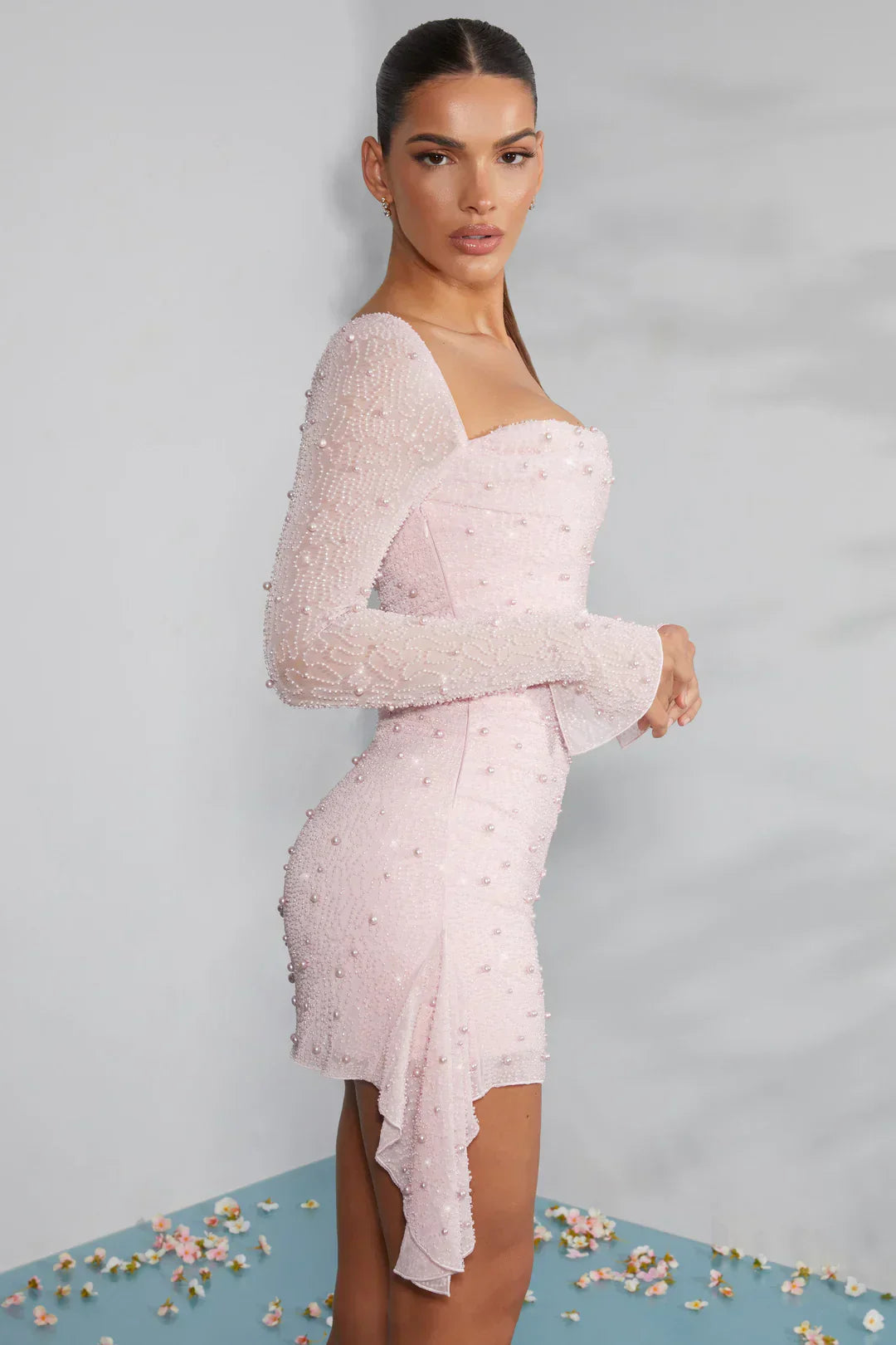 Molly | Mini-robe à manches longues