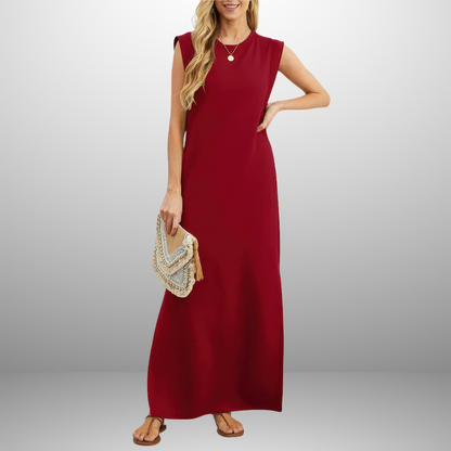 Emma | Robe Longue Fluide Anti-Rides