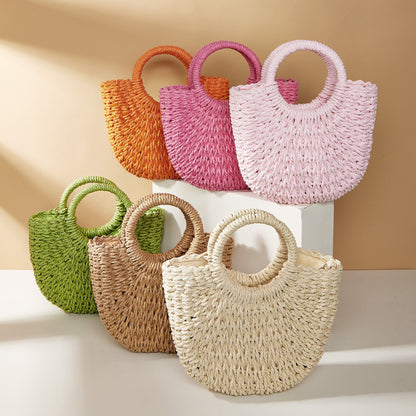 Sac à main en fibre naturelle