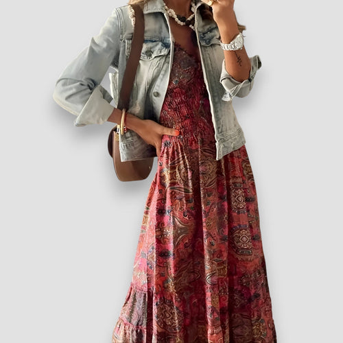 Rosé | Robe longue