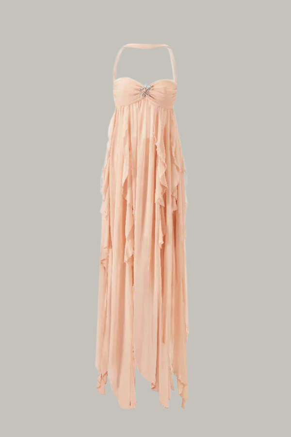 Robe Maxi Bohème Élégante et Flottante