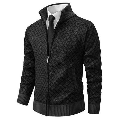 Emanuel™ | Cardigan Zippé à Motifs