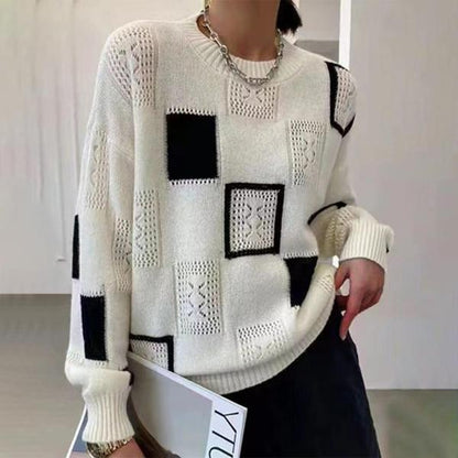 Zarela™ | Pull Patchwork Élégant et Confortable