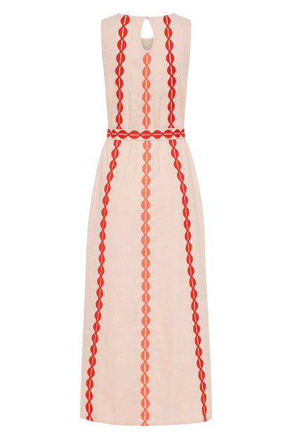Robe portefeuille Margot en sucre de palme