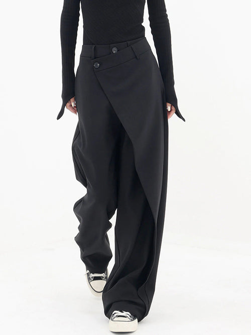 Pantalon fluide à jambes larges pour un style sans effort