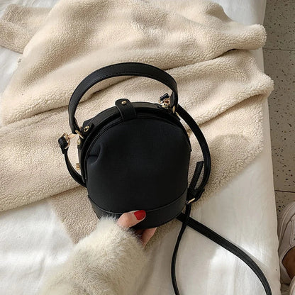 Sac à main seau épaule rétro chic