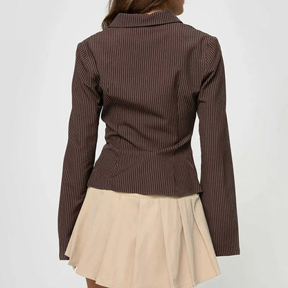Océane Dubois® | Blouse rétro élégante pour femme