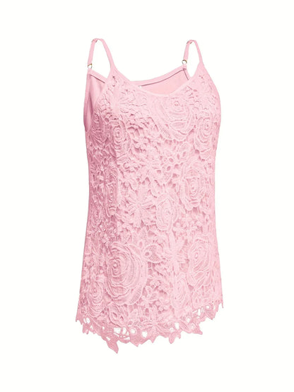 Top Juniana En Dentelle Sans Manches