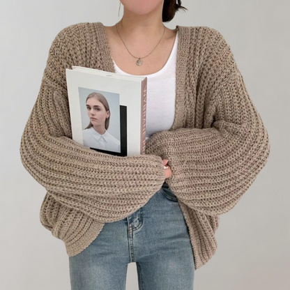 Cardigan épais et douillet pour femmes