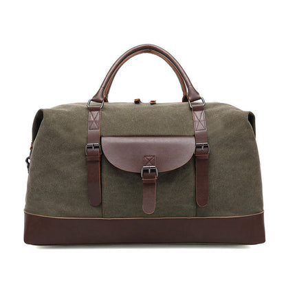 Sac de voyage rétro en tissu vieilli