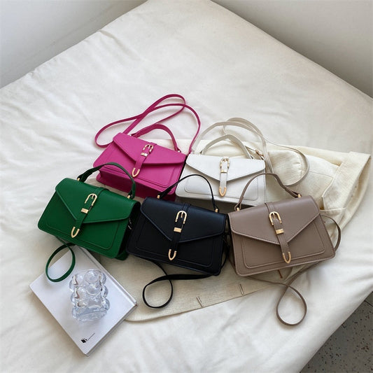 Sac à main en cuir lisse