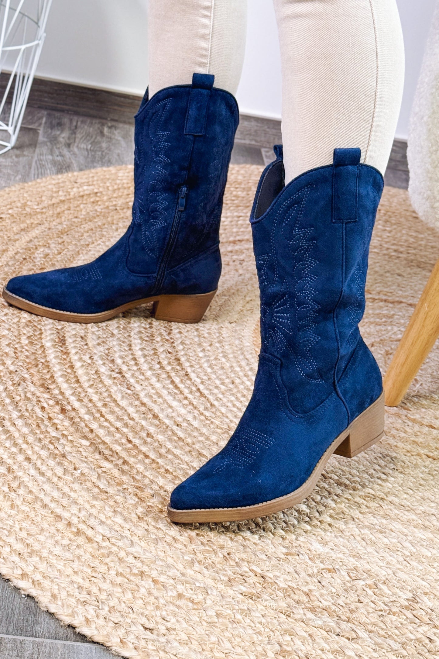 Bottes Zelda Bleu Marine
