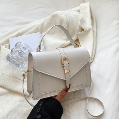 Sac à main en cuir lisse