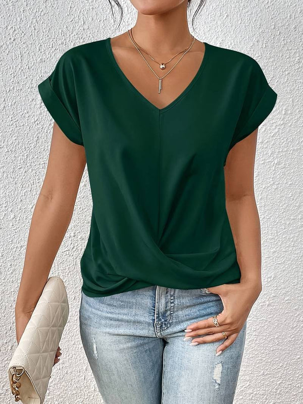 Océane Dubois® | T-shirt décontracté à manches courtes pour femme