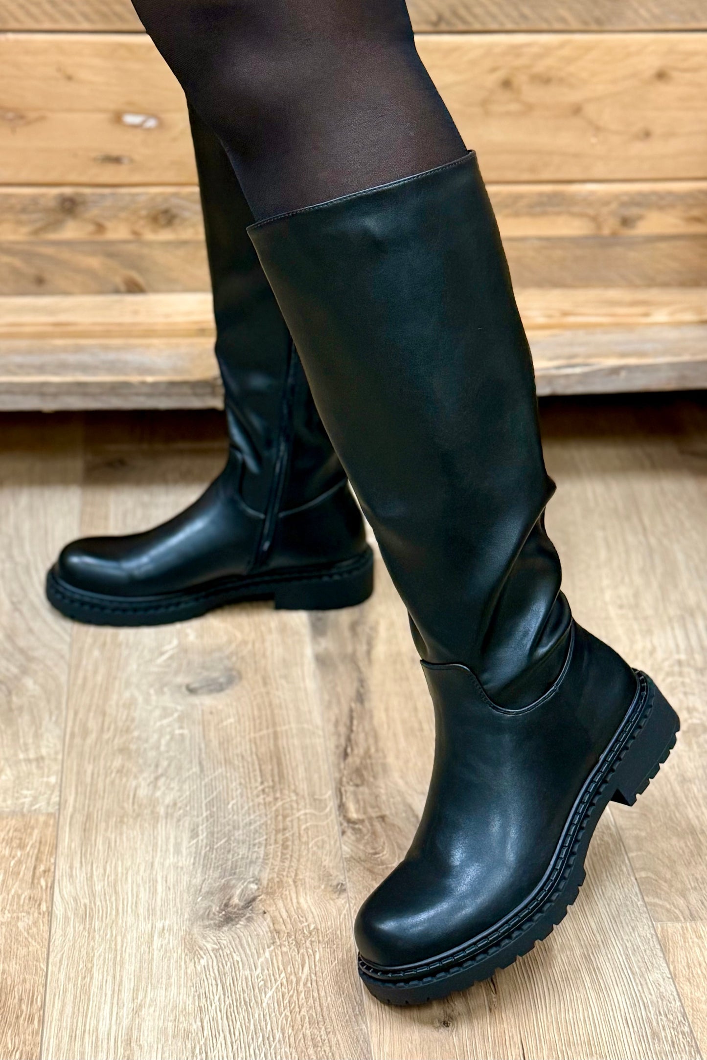 Botte Caterina Noir Mollet XL