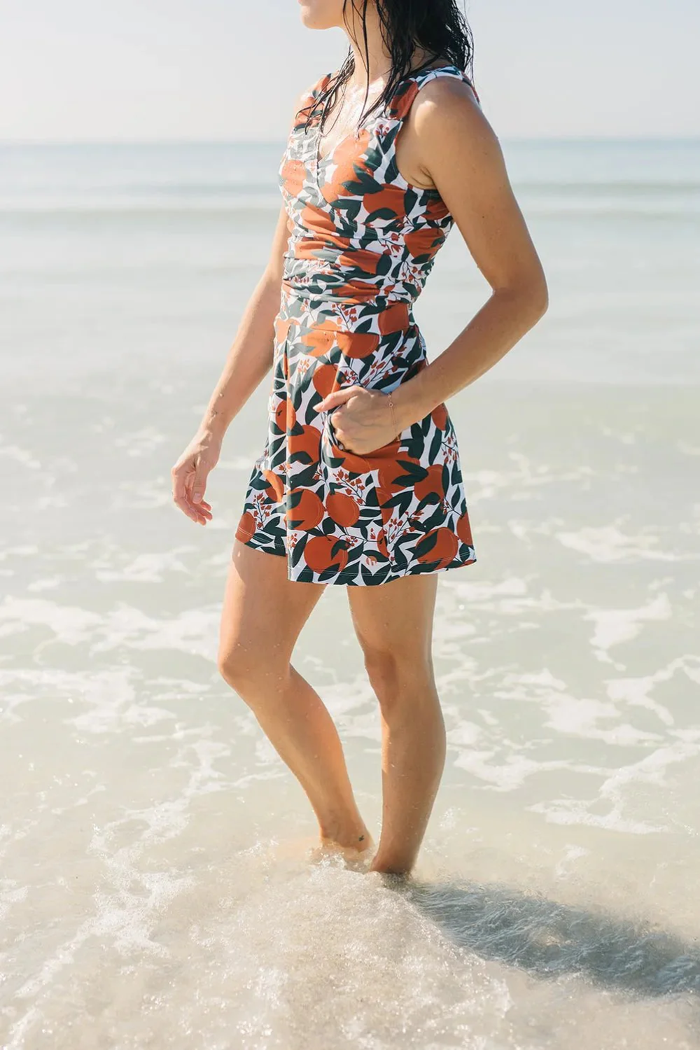 Maillot de bain gainant avec soutien-gorge intégré