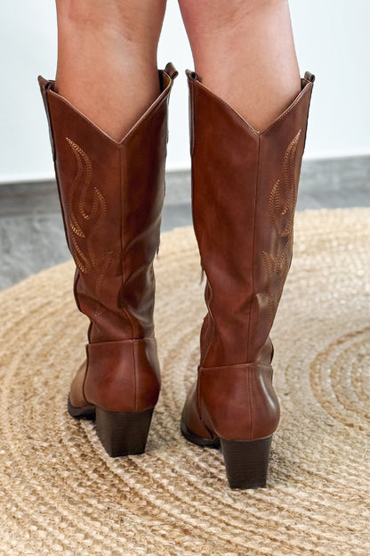 Bottes Jany Camel
