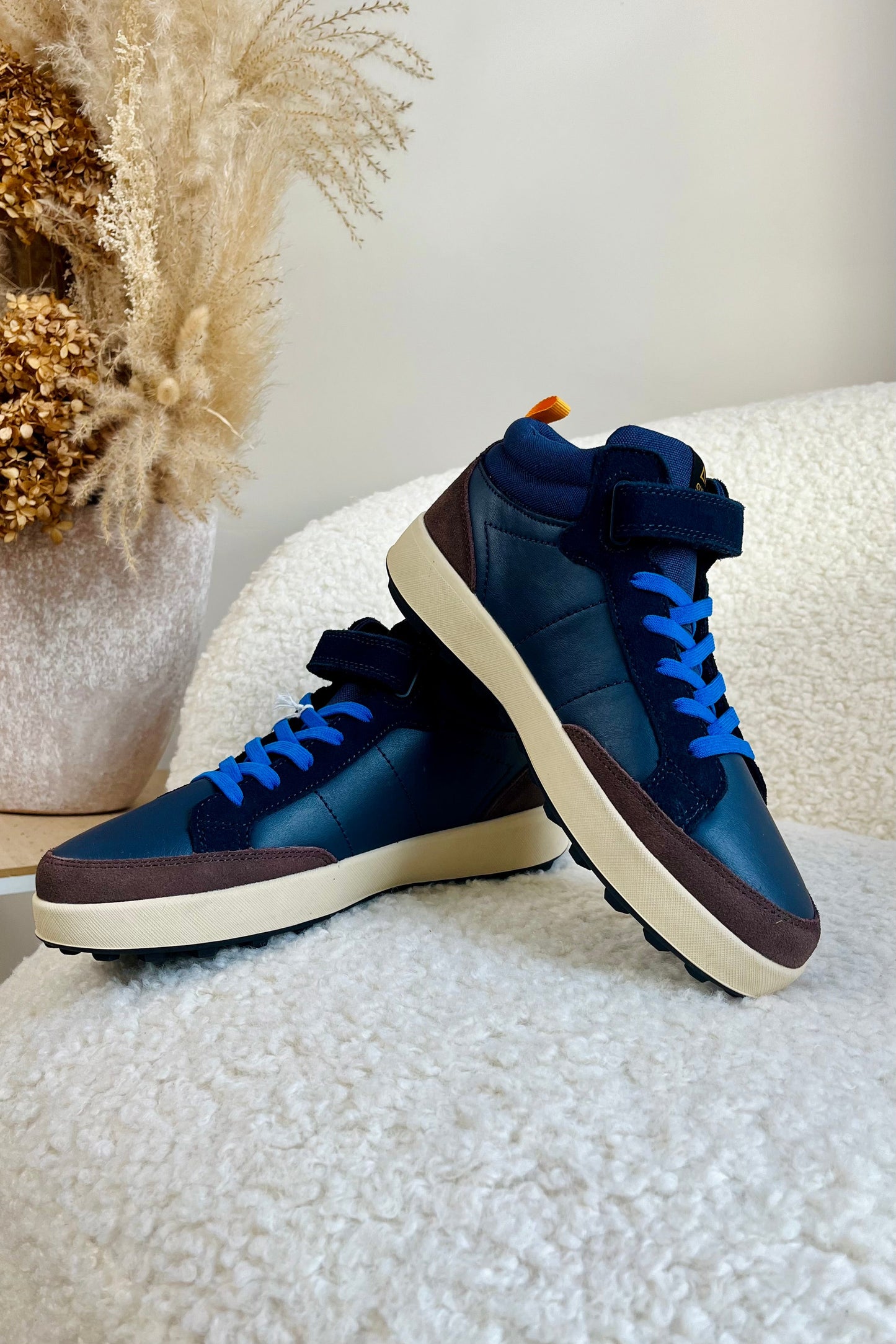 SUN 68 Genius (35-39) Bleu Marine/Choco