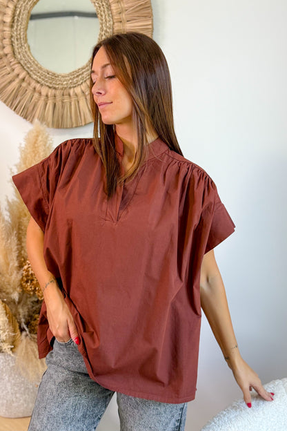 Chemise Roxanne Brique