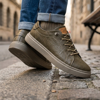 Sneakers en cuir Oxfords