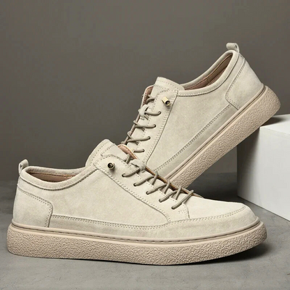 Baskets En Daim À Lacets Tendance Pour Homme