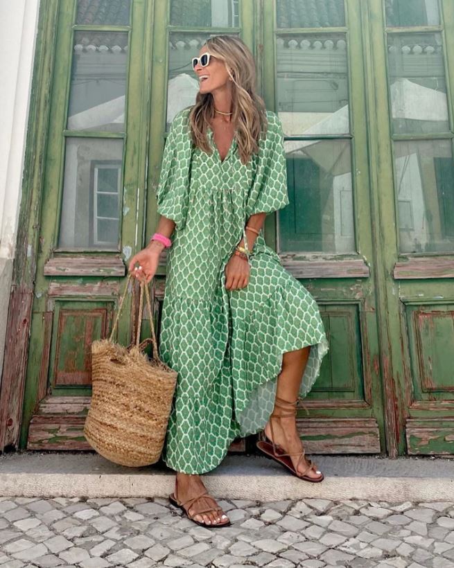 Susie - Robe longue bohème