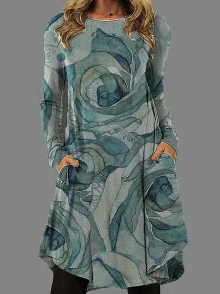 Riva Lefèvre | Robe Boho élégante à manches longues