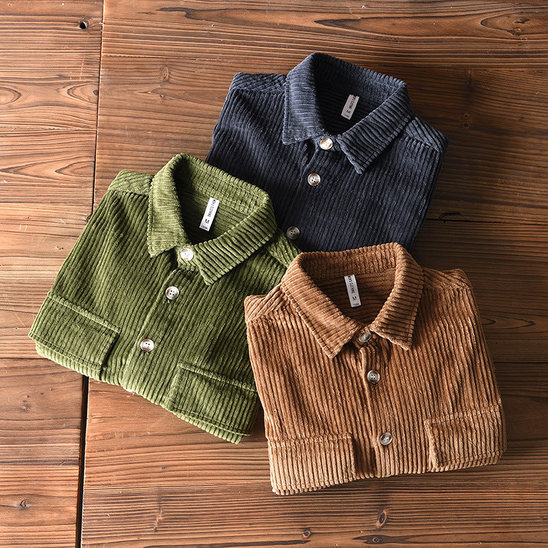 TIMOTHY - VESTE RÉTRO EN CORDUROY