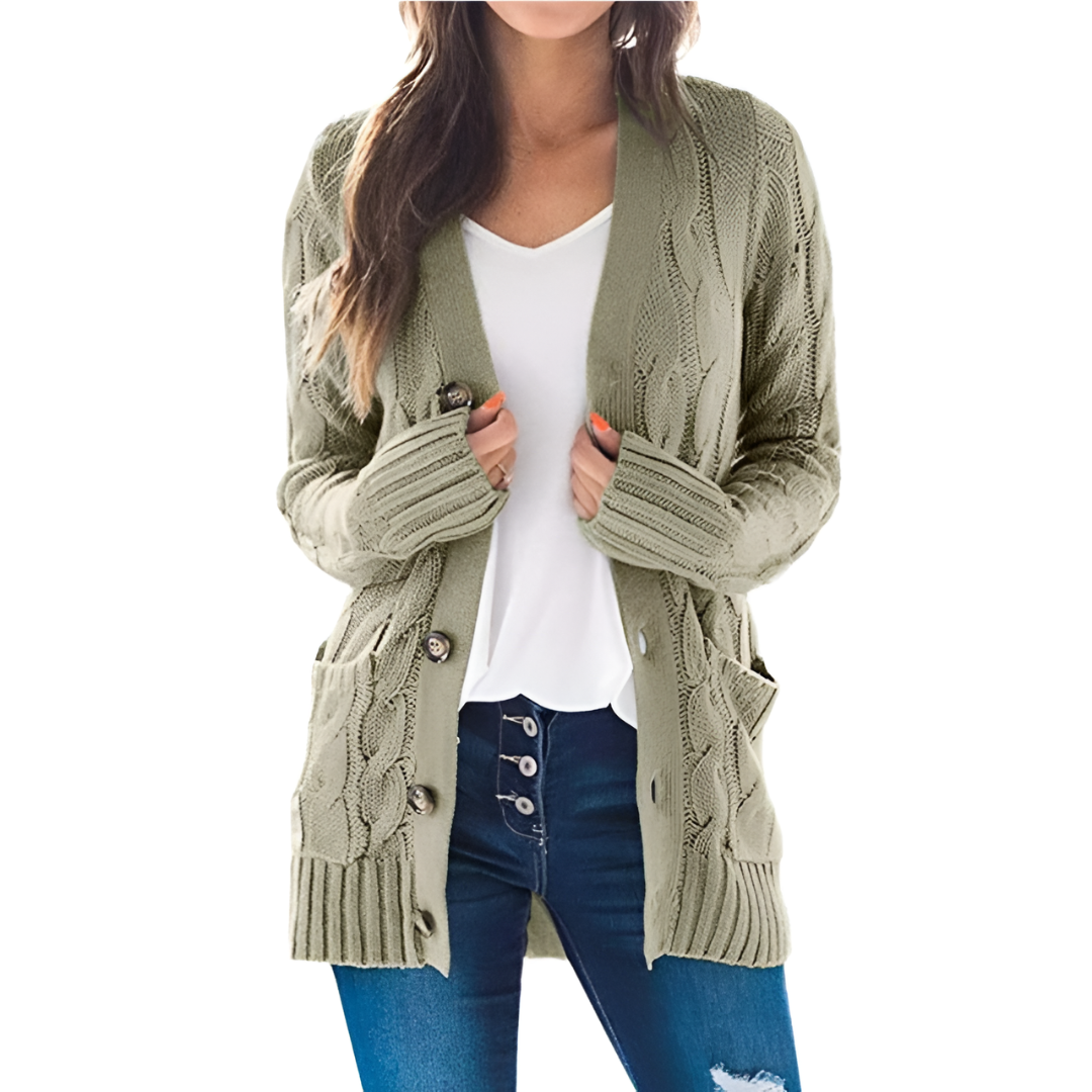 Rosira™ Cardigan à Classique