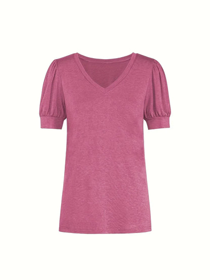 T-shirt Respirant En Coton À Manches En Pétales