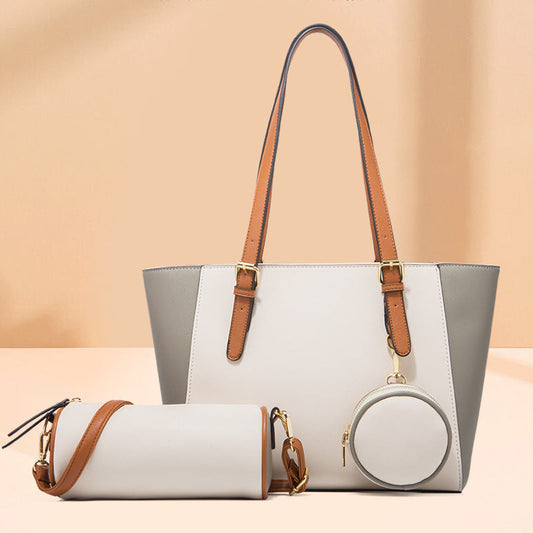 Ensemble sacs 3 en 1 en cuir