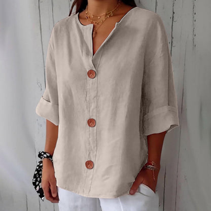 Chemise Maryline Décontractée En Lin