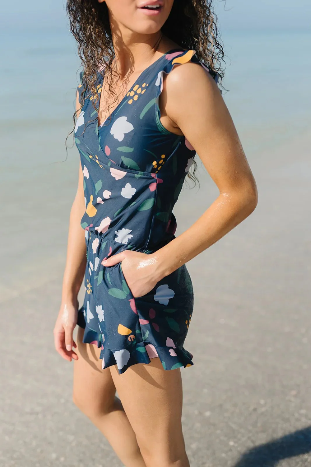 Maillot de bain gainant avec soutien-gorge intégré