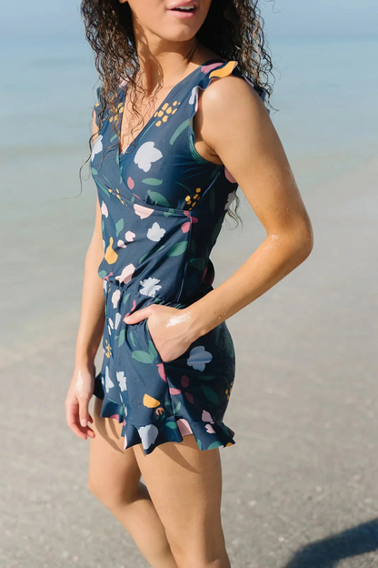 Maillot de bain gainant avec soutien-gorge intégré