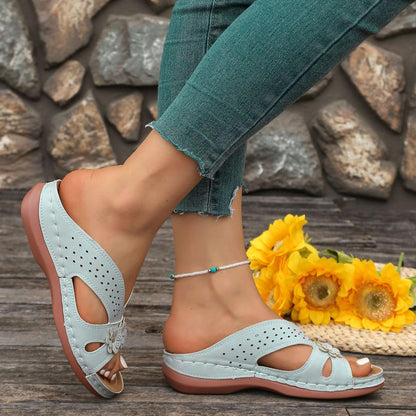 Norabel™ - Sandales avec talon orthopédique de confort – Stabilité, légèreté et posture naturelle