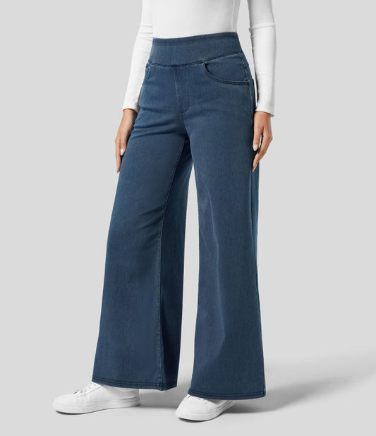 Emma | Pantalon Élastique Confortable Taille Haute