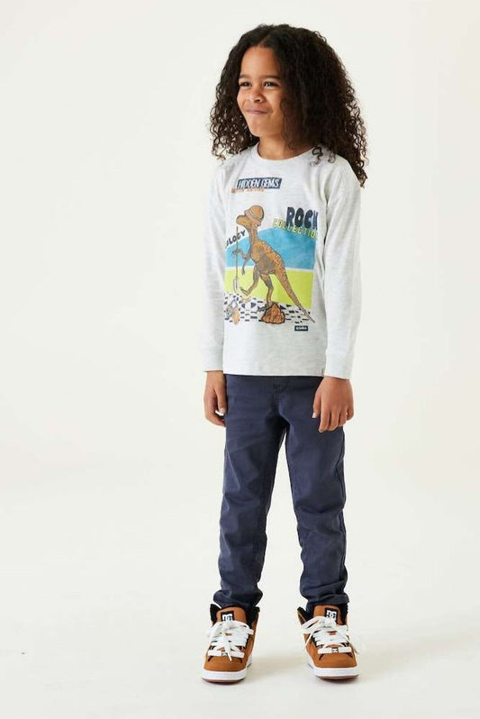 T-Shirt manches longues Denver Gris Chiné
