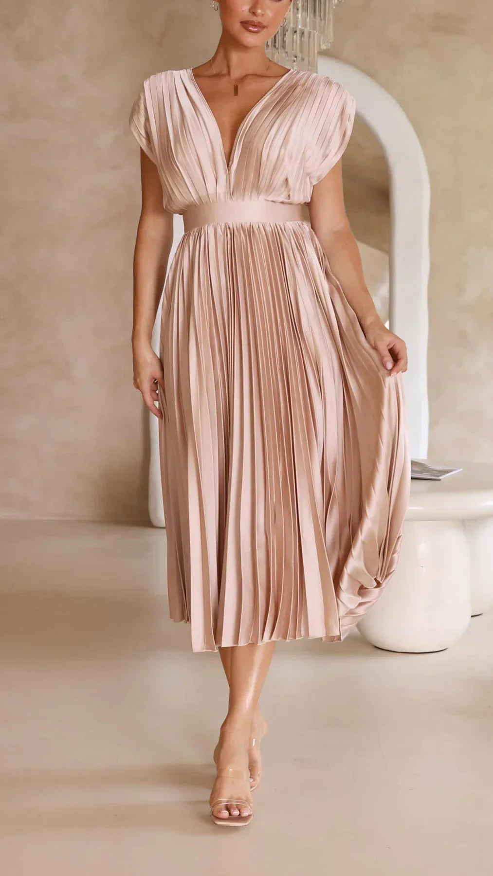 Robe Flatateuse Luxueuse Confortable