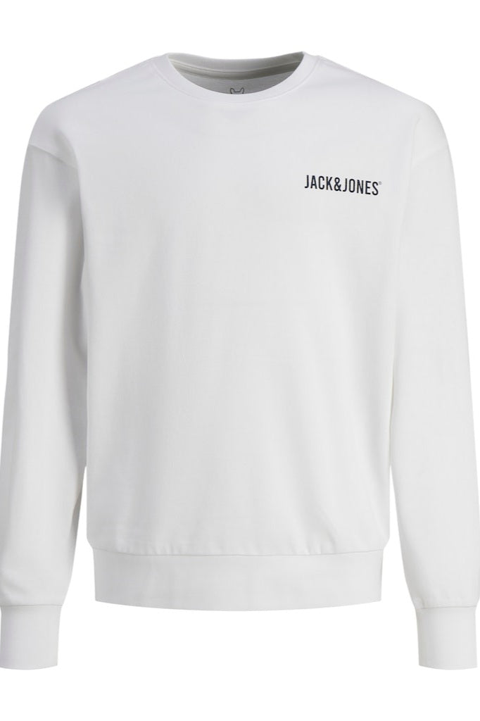 T-Shirt JJGROW Manches Longues Blanc