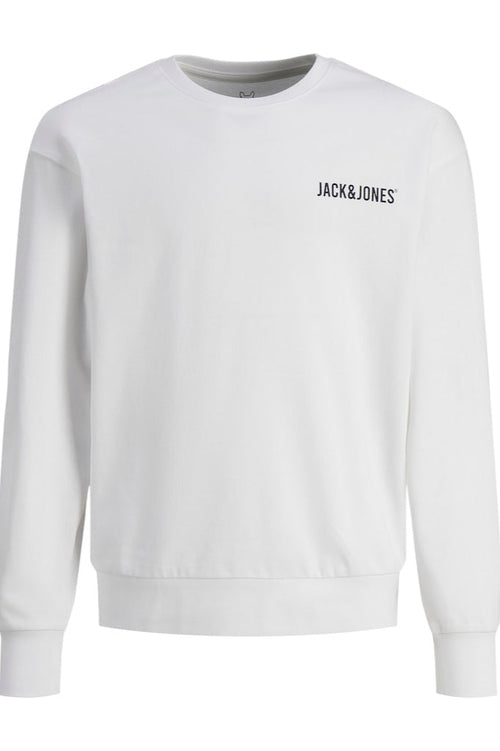 T-Shirt JJGROW Manches Longues Blanc