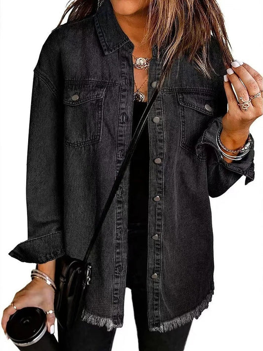 Veste en jean classique