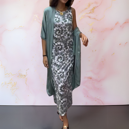 Zephyra™ - Robe Élégante avec Gilet pour un Look Sophistiqué et Confortable